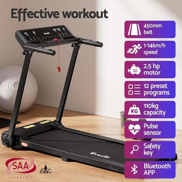 Everfit Treadmill Electric